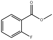 METHYL 2-FLUOROBENZOATE Structure
