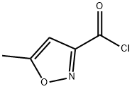5-METHYLISOXAZOLE-3-CARBONYL CHLORIDE Structure