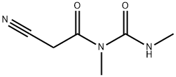 2-cyano-N-methyl-N-[(methylamino)carbonyl]acetamide Structure