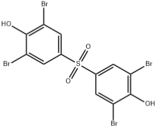 4,4'-Sulphonylbis(2,6-dibromophenol) Structure