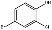 4-Bromo-2-chlorophenol Structure