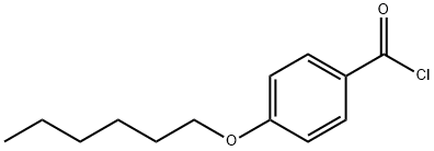 4-N-HEXYLOXYBENZOYL CHLORIDE Structure