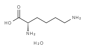 L(+)-Lysine monohydrate Structure