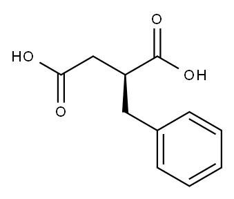 (S)-2-Benzylsuccinic acid Structure