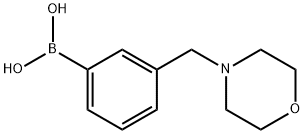 Boronic acid, [3-(4-morpholinylmethyl)phenyl]- (9CI) Structure