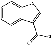 1-BENZOTHIOPHENE-3-CARBONYL CHLORIDE Structure