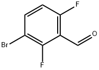 3-BROMO-2,6-DIFLUOROBENZALDEHYDE Structure