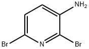 2,6-Dibromopyridin-3-amine Structure