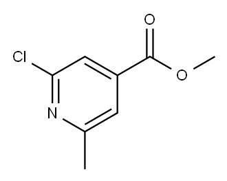 Methyl 2-chloro-6-methylpyridine-4-carboxylate Structure