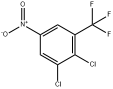 2,3-DICHLORO-5-NITRO-BENZOTRIFLUORIDE Structure