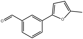 3-(5-METHYL-2-FURYL)BENZALDEHYDE Structure