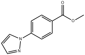 Methyl 4-(1H-pyrazol-1-yl)benzoate Structure