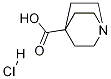 Quinuclidine-4-carboxylic acid hydrochloride Structure