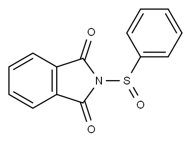 N-(PHENYLSULFINYL)PHTHALIMIDE  98 Structure