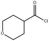 Tetrahydro-2H-pyran-4-carbonyl chloride Structure