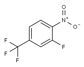3-FLUORO-4-NITROBENZOTRIFLUORIDE Structure