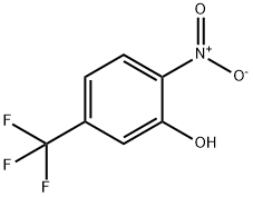 2-NITRO-5-(TRIFLUOROMETHYL)PHENOL Structure