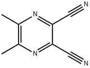 5,6-DIMETHYL-2,3-PYRAZINEDICARBONITRILE Structure