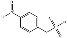 (4-Nitrophenyl)methanesulfonyl chloride Structure