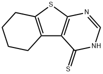 5,6,7,8-TETRAHYDRO[1]BENZOTHIENO[2,3-D]PYRIMIDINE-4(3H)-THIONE Structure