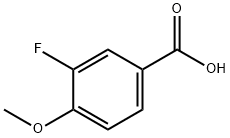 3-Fluoro-4-methoxybenzoic acid Structure