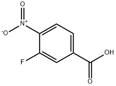 3-Fluoro-4-nitrobenzoic acid Structure