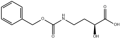 (S)-N-Carbobenzyloxy-4-amino-2-hydroxybutyric acid Structure