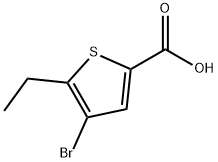 4-BROMO-5-ETHYL-THIOPHENE-2-CARBOXYLIC ACID Structure