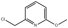 2-(CHLOROMETHYL)-6-METHOXYPYRIDINE Structure