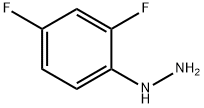2,4-Difluorophenylhydrazine Structure