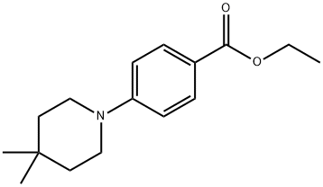4-(4,4-DIMETHYL-PIPERIDIN-1-YL)-BENZOIC ACID ETHYL ESTER Structure
