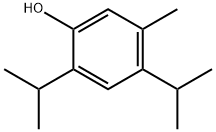 2,4-Diisopropyl-5-methylphenol Structure