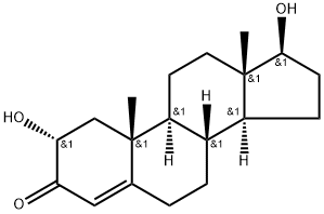 2-ALPHA-HYDROXYTESTOSTERONE Structure
