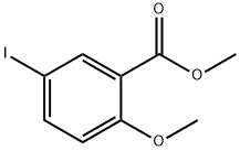 METHYL 5-IODO-2-METHOXYBENZOATE Structure
