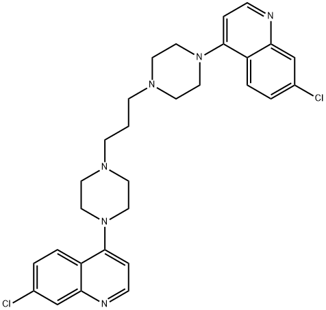 Piperaquinoline Structure
