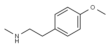 [2-(4-METHOXY-PHENYL)-ETHYL]-METHYL-AMINE Structure
