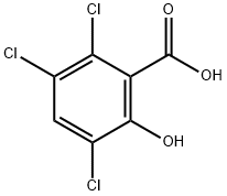 3,5,6-Trichlorosalicylic acid Structure