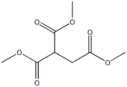 2-Methoxycarbonylsuccinic acid dimethyl ester Structure
