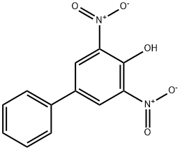 3,5-DINITRO-BIPHENYL-4-OL Structure