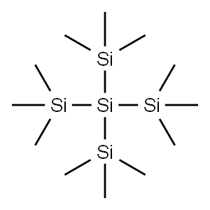 TETRAKIS(TRIMETHYLSILYL)SILANE Structure