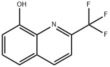 2-TRIFLUOROMETHYLQUINOLIN-8-OL Structure
