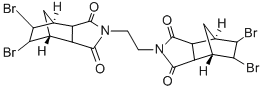 ETHYLENEBIS(5,6-DIBROMONORBORNANE-2,3-DICARBOXIMIDE Structure
