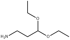 1-AMINO-3,3-DIETHOXYPROPANE Structure