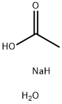Sodium acetate hydrate Structure