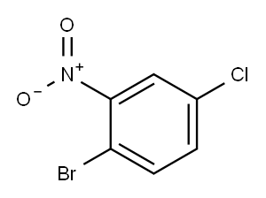2-Bromo-5-chloronitrobenzene Structure