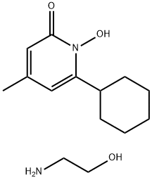 Ciclopirox ethanolamine Structure