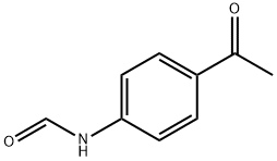 Formamide, N-(4-acetylphenyl)- (9CI) Structure