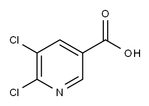 5,6-Dichloronicotinic acid Structure