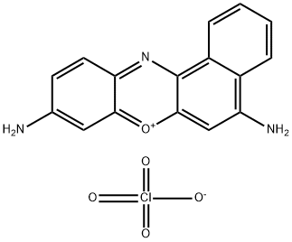 CRESYL VIOLET PERCHLORATE Structure