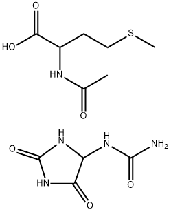 Allantoin Acetyl Methionine Structure